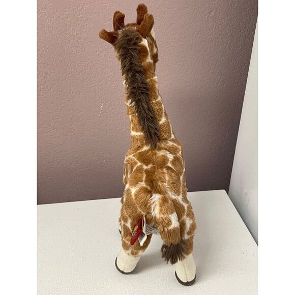 Adventure  Planet Giraffe Plush Toy 15” Posable Stuffed Animal - Picture 5 of 10